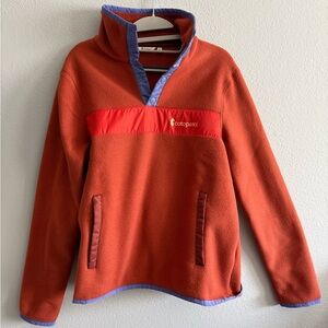 Cotopaxi Orange teca Fleece Jacket